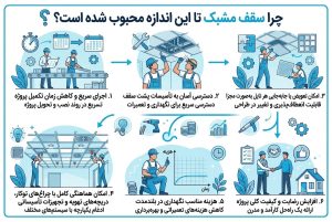 چرا سقف مشبک تا این اندازه محبوب شده است؟